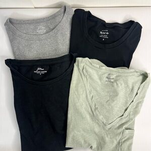 J.Crew Short Sleeve T-Shirt Bundle (4 T-Shirts)